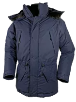 Baffin Ventile and Down Jacket in Navy Black