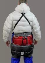 Inner suit with trousers, showing drop-down seat on trousers