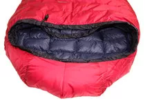 Filler Sleeping bag inside a Minimus bag (sold separately)