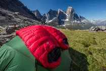 On an 18 day backpacking trip in Greenland with photographer Alex Nail.