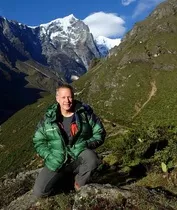 With the Royal Air Force Mountaineering Association's expedition to the Rowaling Valley, Nepal