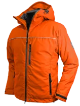 Troms Ventile® Down Jacket in orange