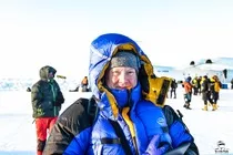 Simon Cain at the North Pole.
