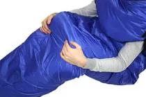 Zeta 1 Primaloft Sleeping Bag - showing armholes.
